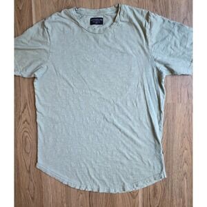 Good Life Mens T Shirt Green Size Large Short Sleeve Crew Neck Cotton